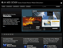 Tablet Screenshot of jiawebdesign.com